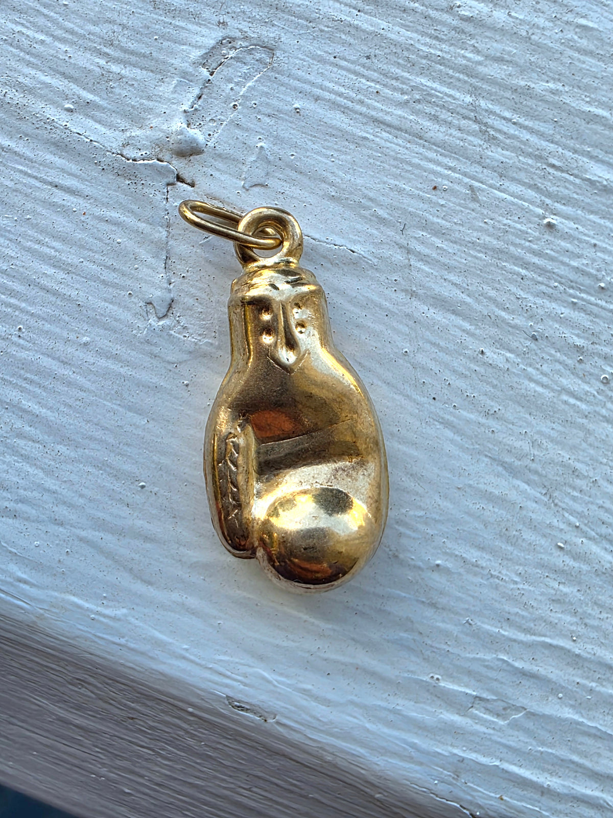 Vintage 10k Gold Boxing Glove Charm