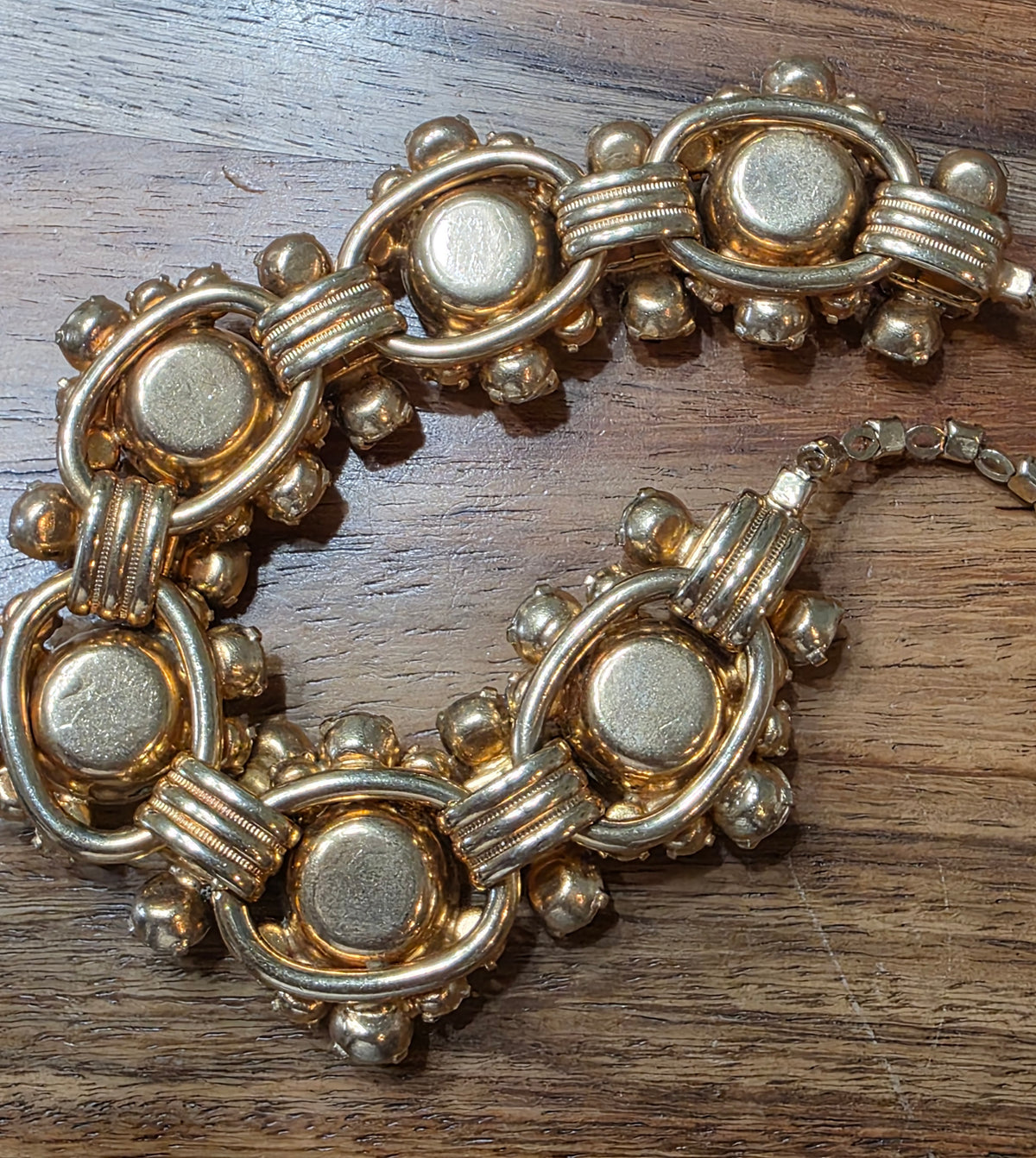 Gorgeous Vintage Juliana D&E Heliotrope & Clear Rhinestone Collar Necklace 1960s