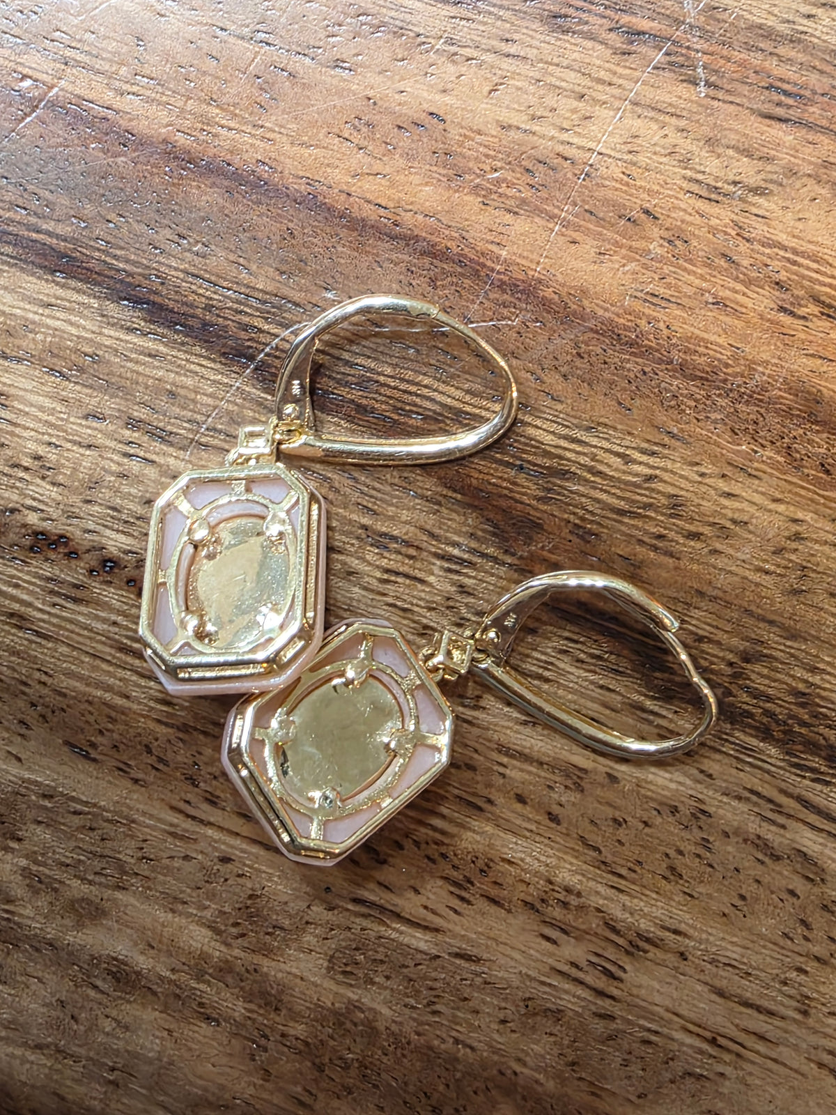 Cirari Couture Jewels 14k Gold Opal & Diamond Earrings