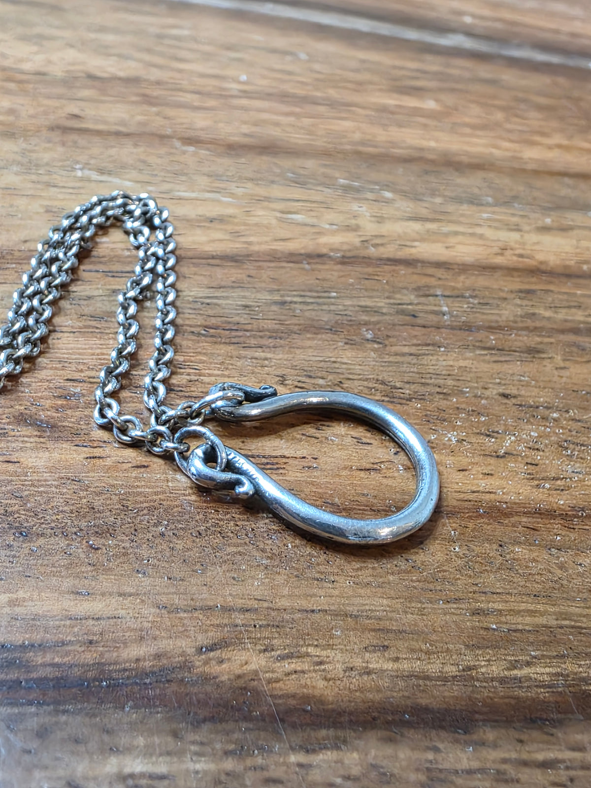 James Avery Sterling Silver 18" Changeable Charm Holder Necklace 925