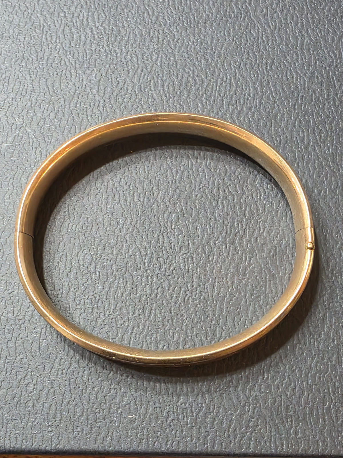 Antique Victorian Gold Filled Etched Bangle Bracelet Blank Cartouche Hinged