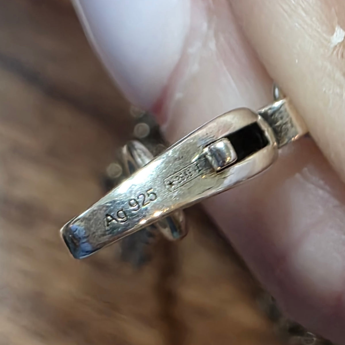 Gucci GG Marmont Key Pendant Necklace, Interlocking G, Sterling Silver 925