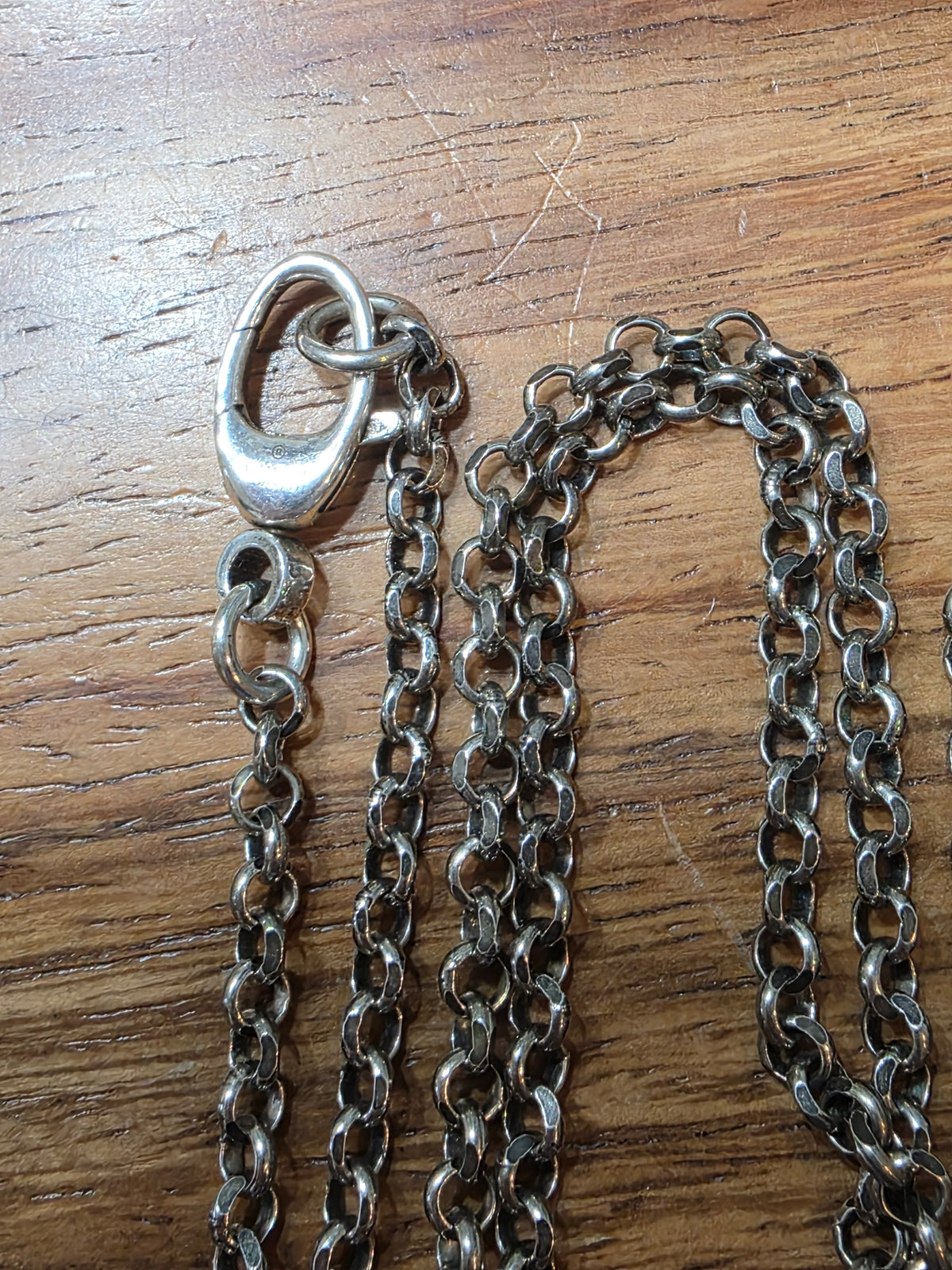 Gucci GG Marmont Key Pendant Necklace, Interlocking G, Sterling Silver 925