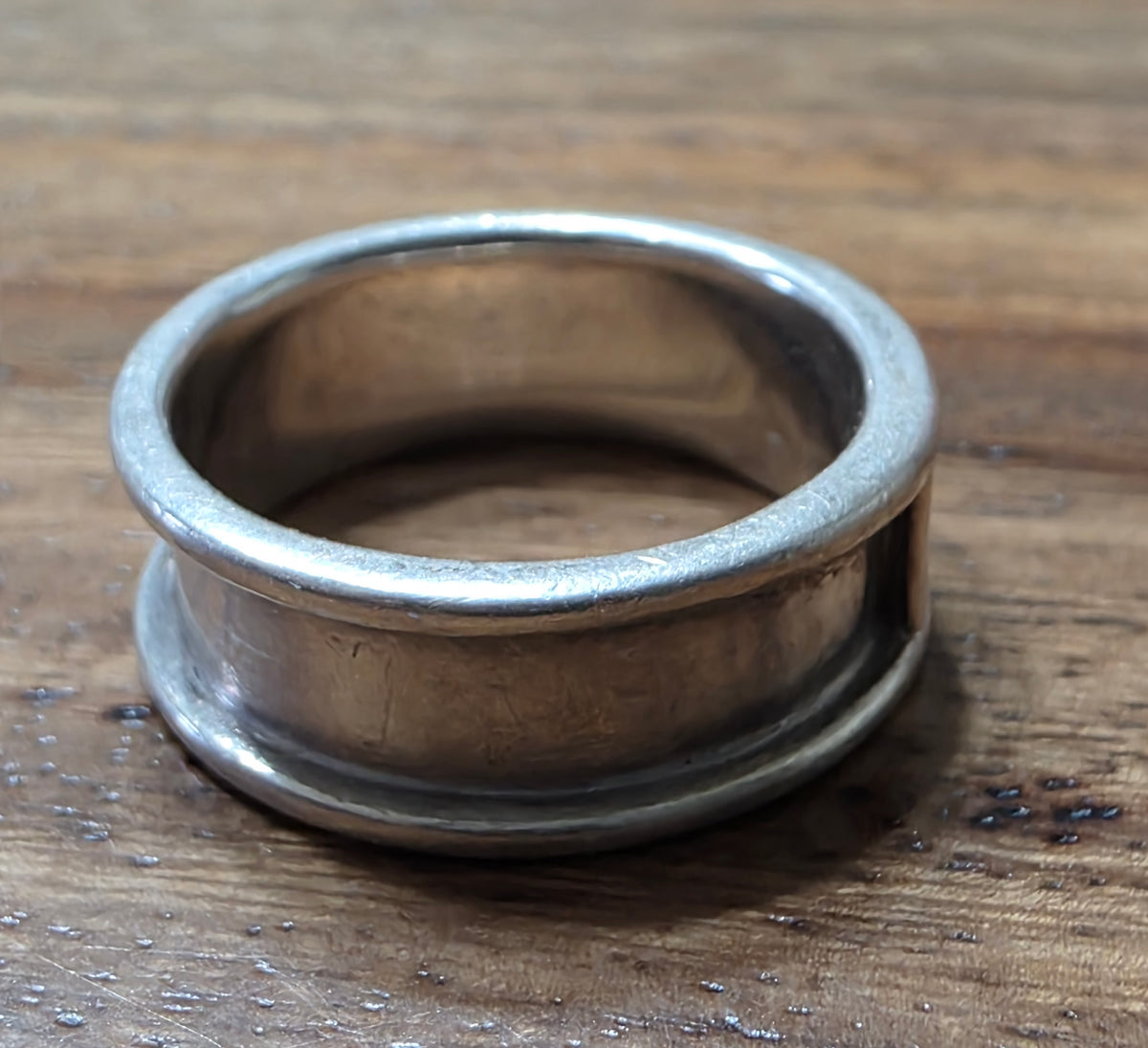 Celestial Sterling Silver Band Ring, Moon & Stars