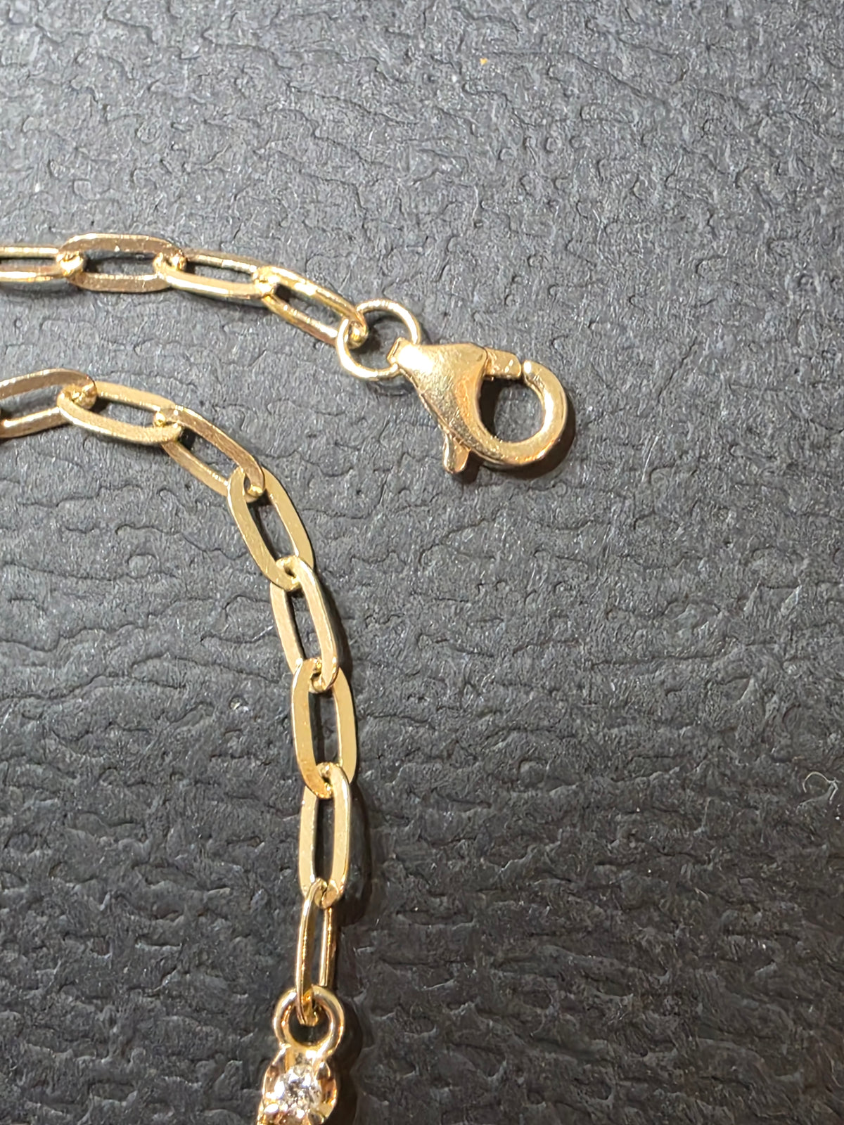 Diamond Half Tennis Necklace, 1.8ctw, 14k Yellow Gold