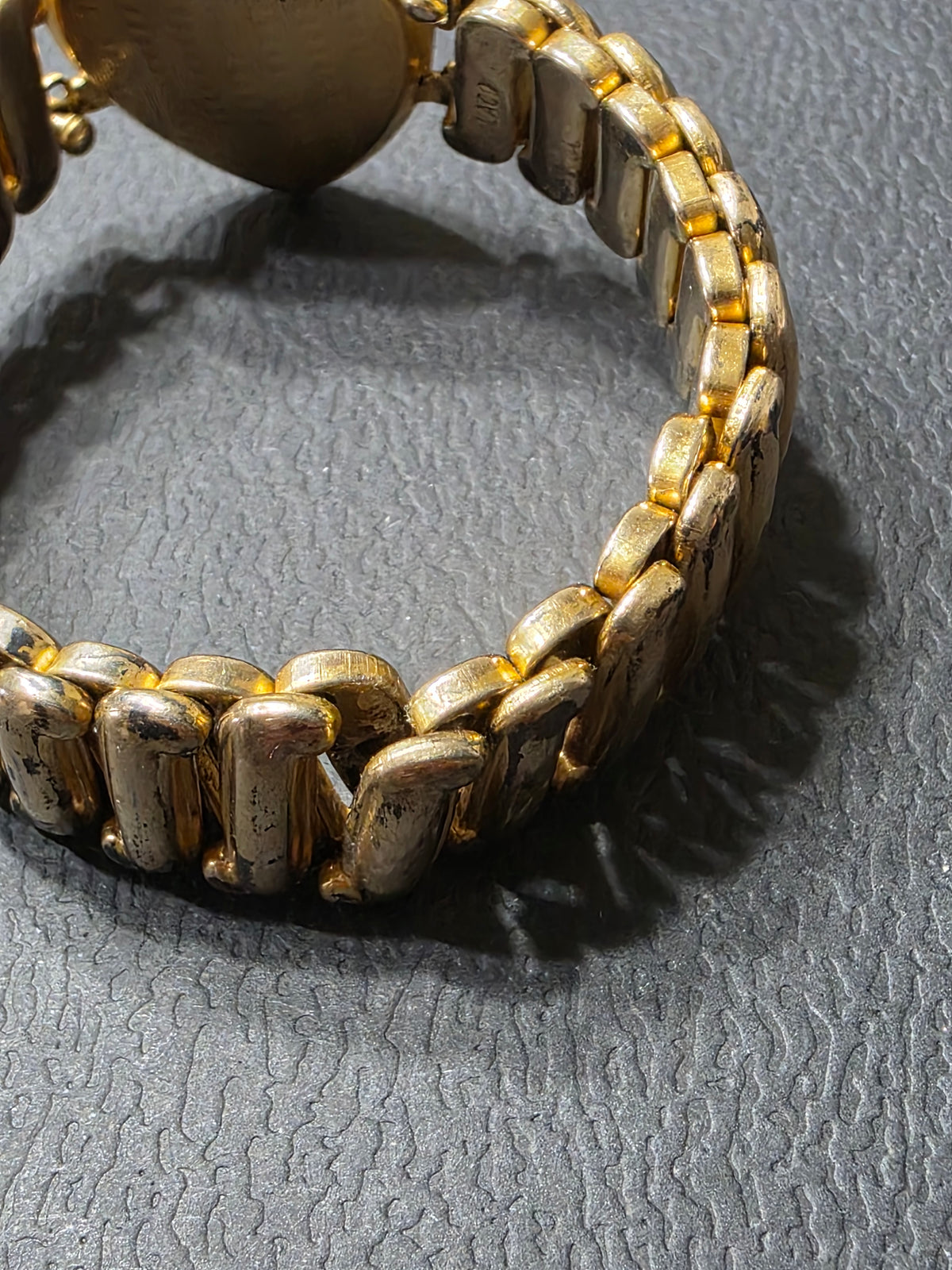 Vintage 1940s Sweetheart Expansion Bracelet With Heart Locket, Monogram "Clara"