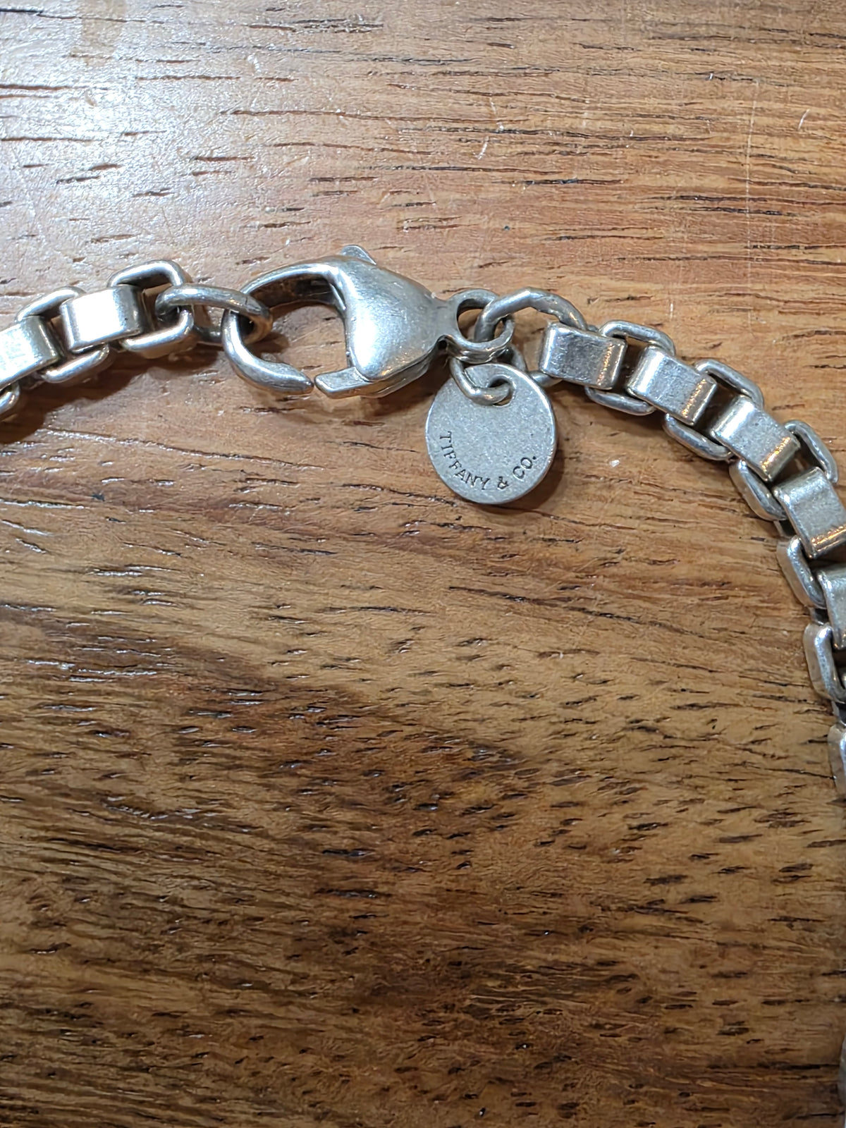 Tiffany & Co. Venetian Link Bracelet Sterling Silver, 7.5"