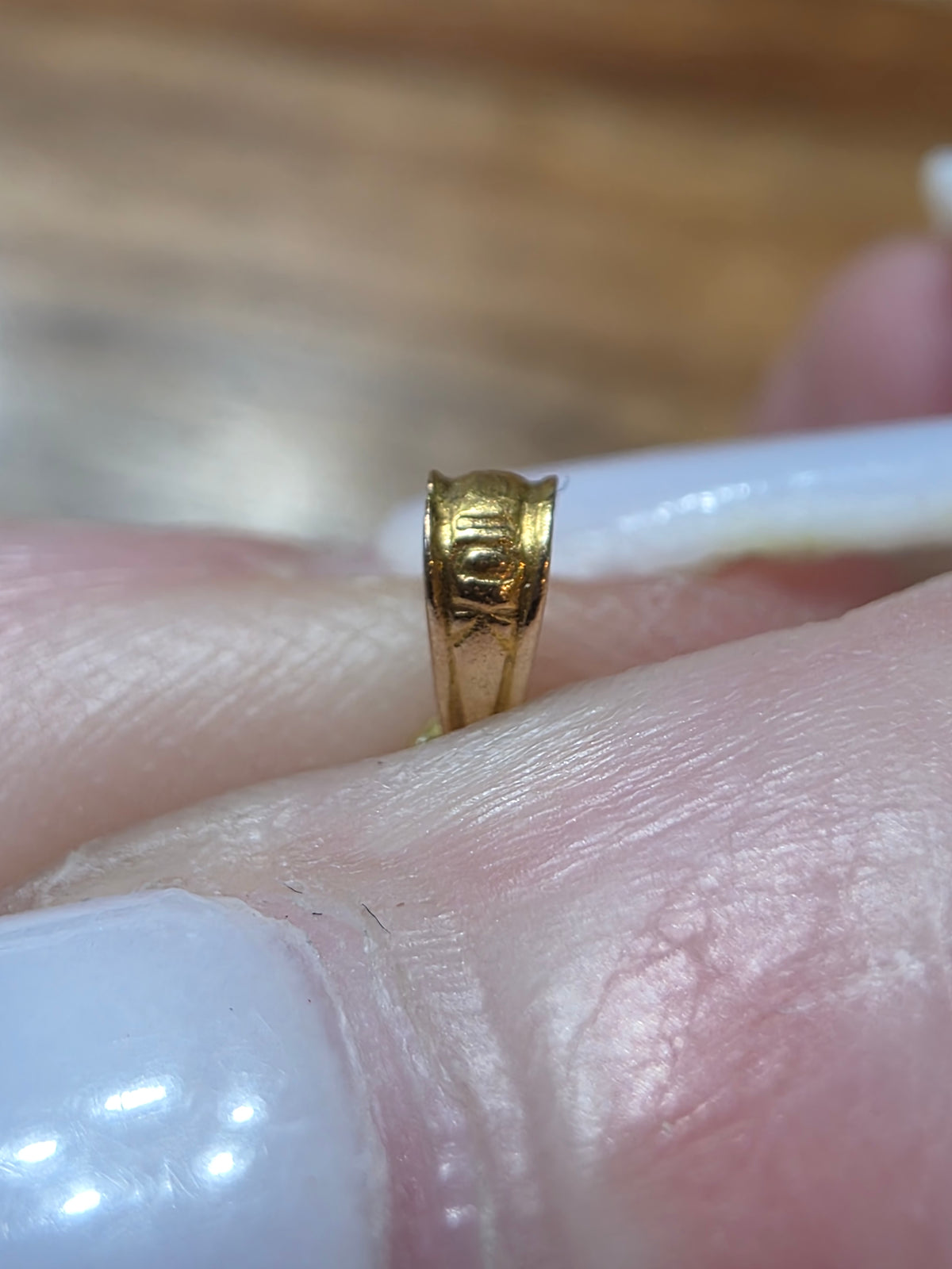 Antique 10k Gold Rhodolite Garnet Rose Cut Diamond Rose Of Sharon Lavalier